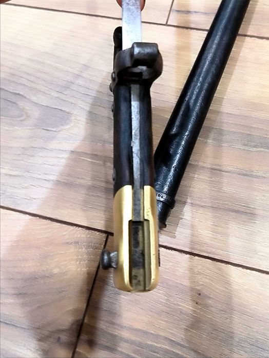 Френски щик нож байонет ГРА GRASS M1874 еднакви номера