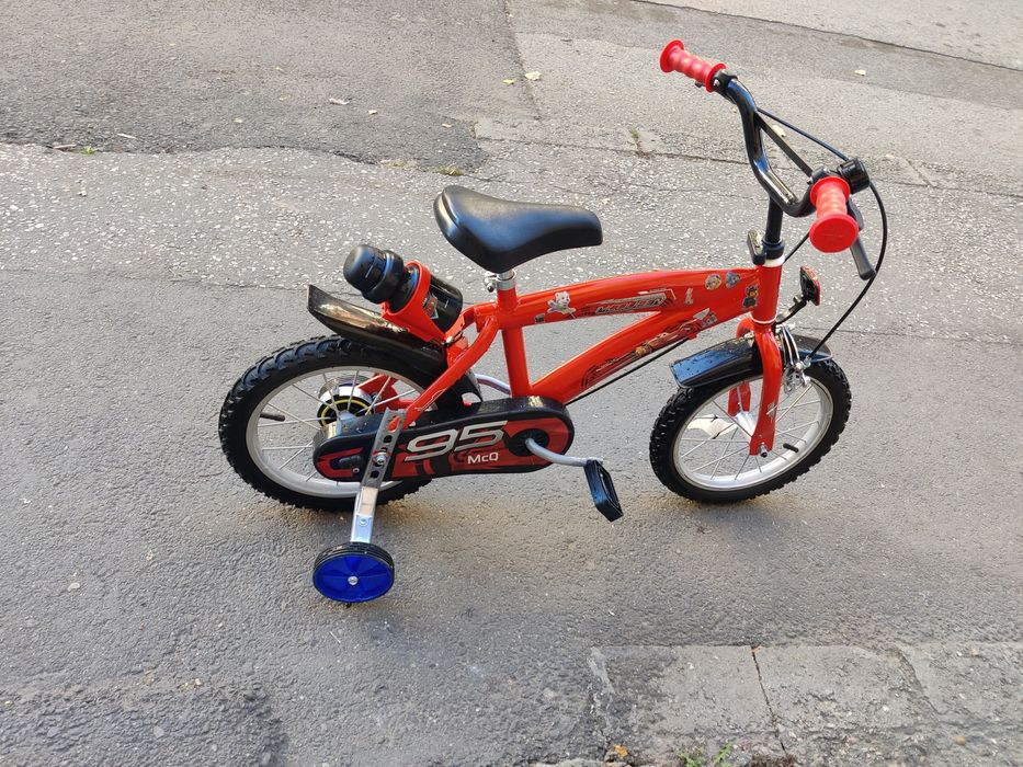 Bicicleta Fulger  Mcqueen copii 14 inch