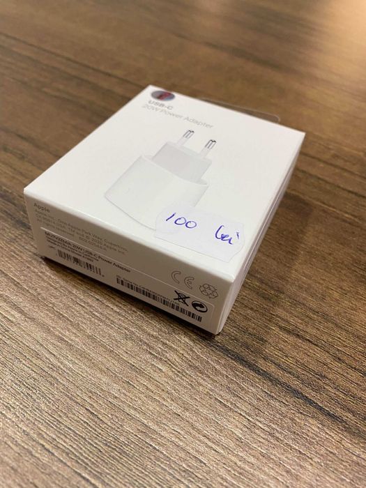  Incarcator Priza Fast Charger 20W iPhone 12 13 Pro 14 Pro Max 15 Pro