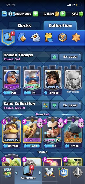 Аккаунт Clash Royale