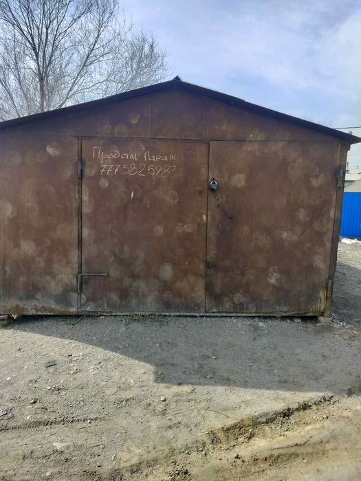 Продам металлический гараж. 3.5на6