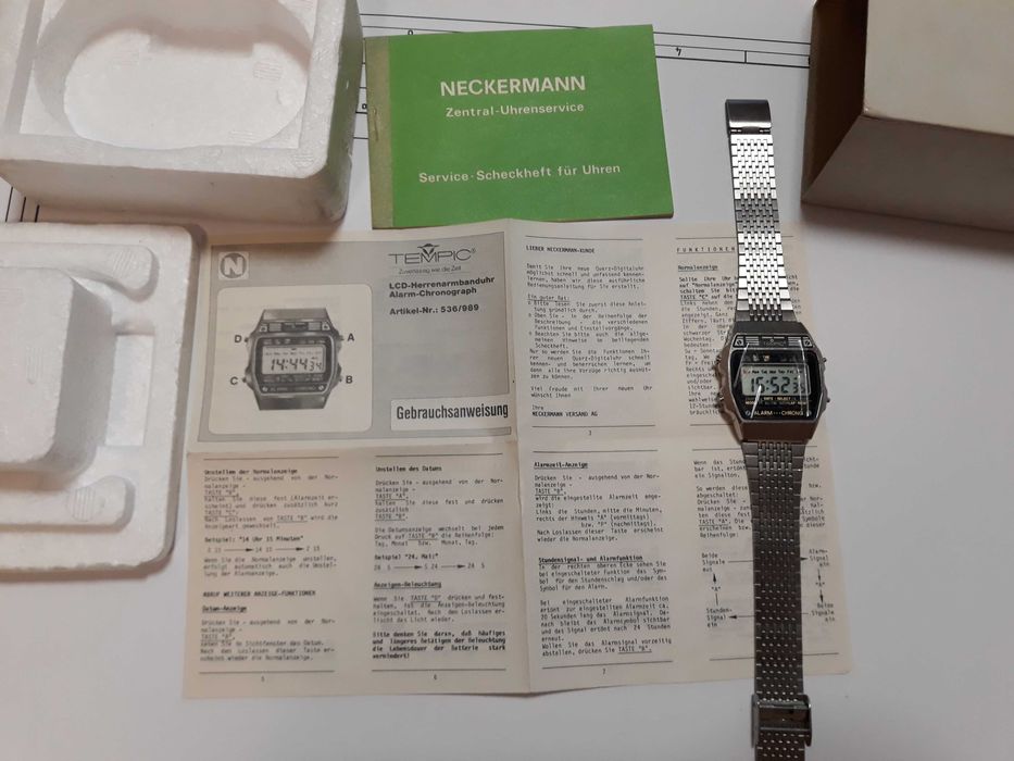 Часовник TEMPIC  електронен