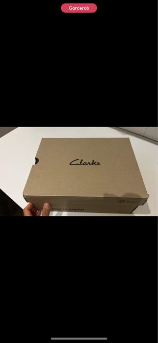 Лоферы clarks кожаные