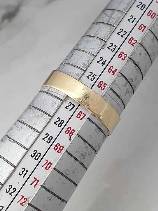 Ghiul bărbătesc din aur de 14K – mărimea 66, gramaj 3,15 g