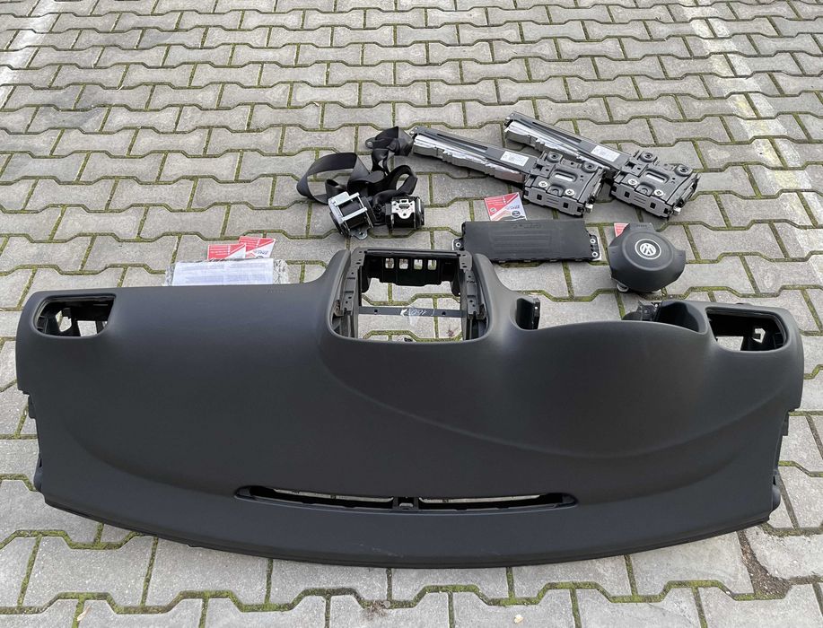 VW Golf 6 cabrio EOS - plansa bord - kit airbag - centuri de siguranta