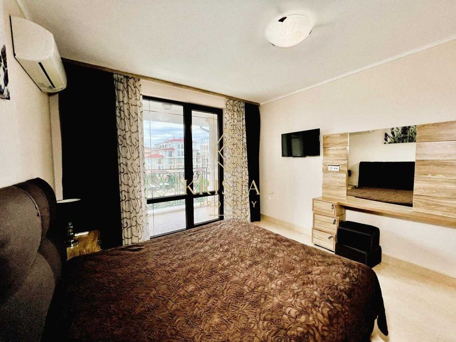 Модерен апартамент 2+1 в луксозен комплекс в Несебър, квартал Аурелия