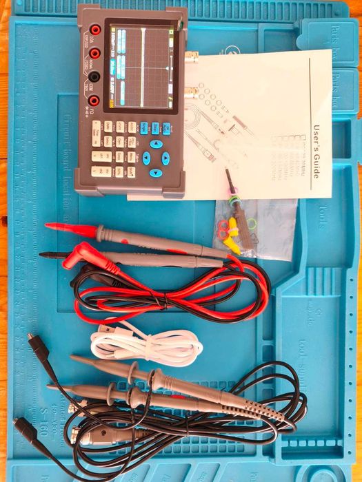 DSO3D12 Цифров осцилоскоп 3 в 1 + мултиметър + генератор, като нов