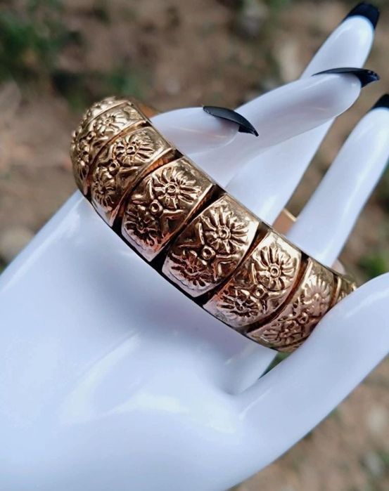 Veche bratara fixa din alama