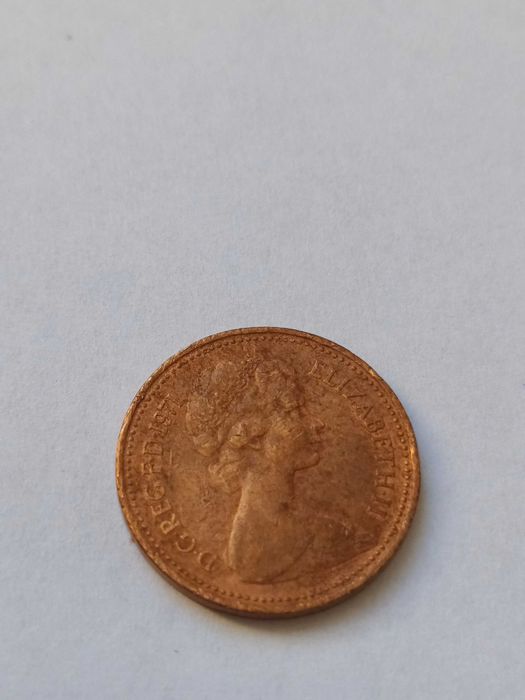 1971 new pence coin
