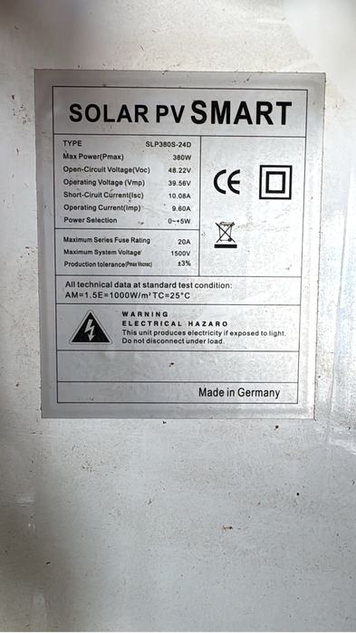 Солнечная панель сатылады, қолданылмаған жаңа күйінде!