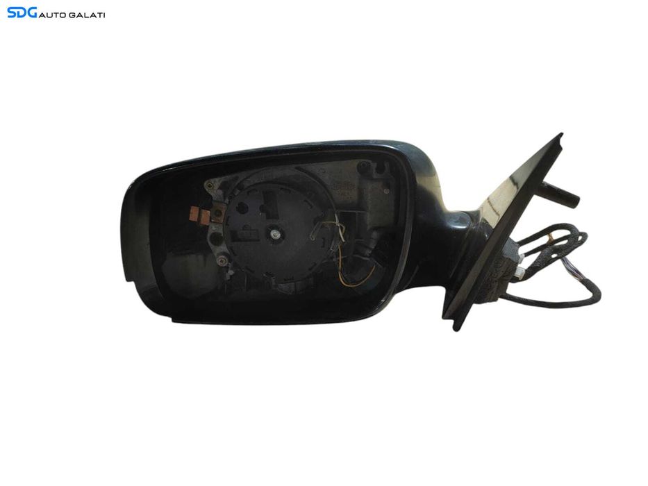 Oglinda Electrica Stanga Volkswagen Phaeton 2002 - 2010 Culoarea Neagra Cod 010715 [LR0614]