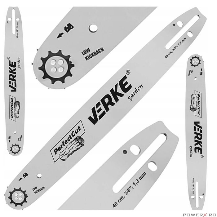 Lama de Drujba 28 dinti pas 3/8 Picolo, sina ghidaj lungime 16" 40cm