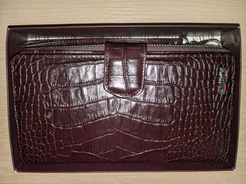 butun клатч кожаная сумка