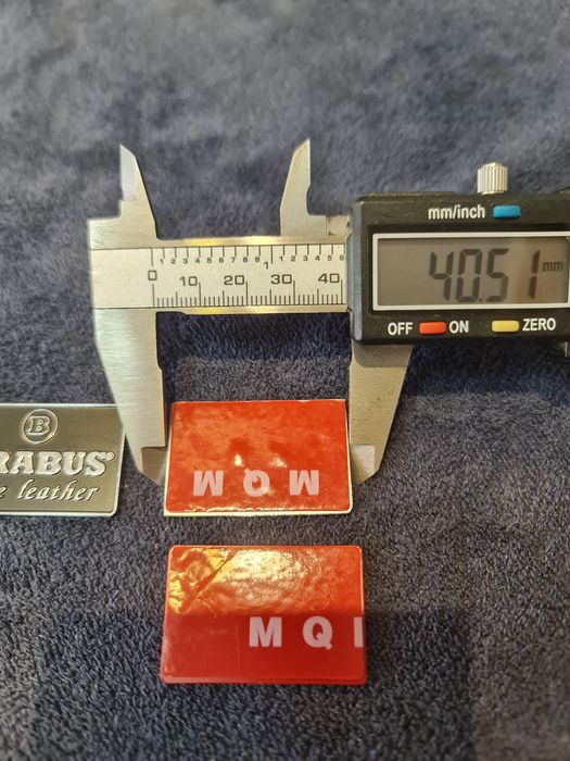 Емблема Bprabus Брабус за седалки на Мерцедес