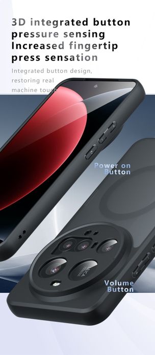 Xiaomi 15 ultra силиконов кейс удароустойчив с прозрачен гръб Ново