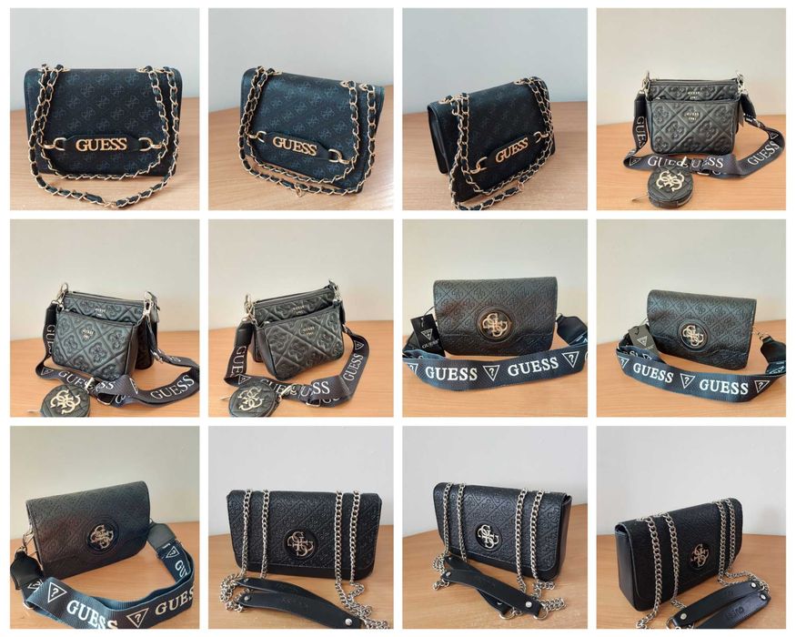 Дамска чанта лукс чанта модерна чанта guess,louis vuitton,calvin klein