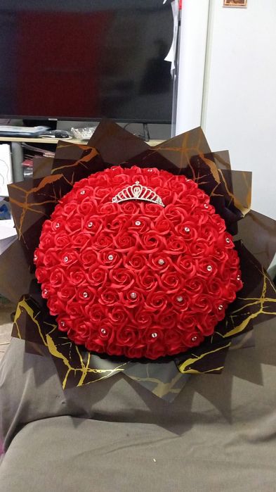 Buchete flori de sapun, diferite culori