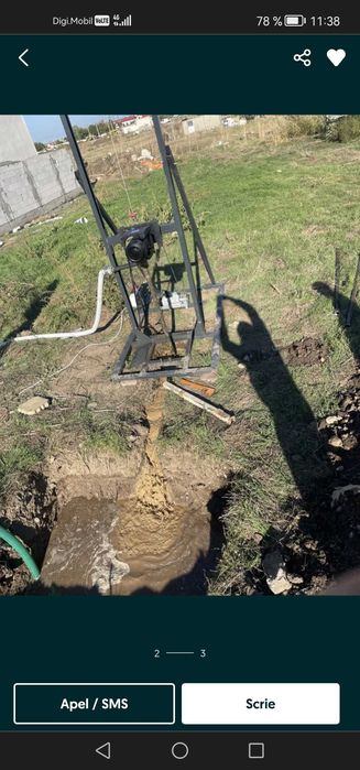 Vand urgent utilaj de forat