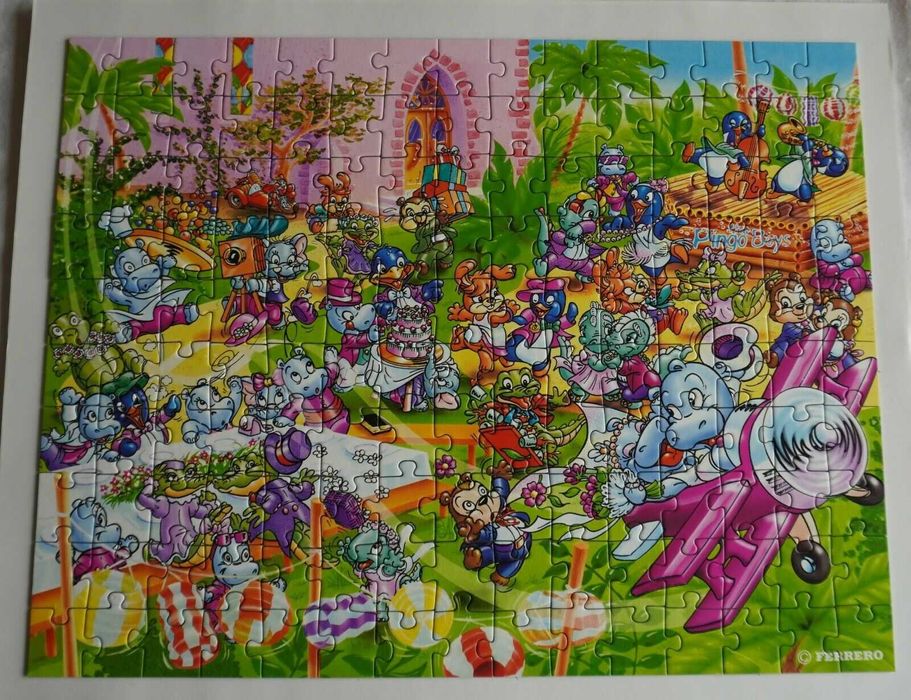 Макси пъзели на Киндер - Kinder Maxi Puzzle