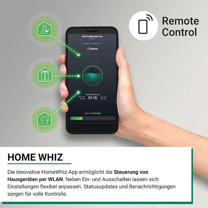 Нова инверторна сушилня с термопомпа Bauknecht BD 8C WBS / 8 кг Precision Dry - Интелигентно сушене