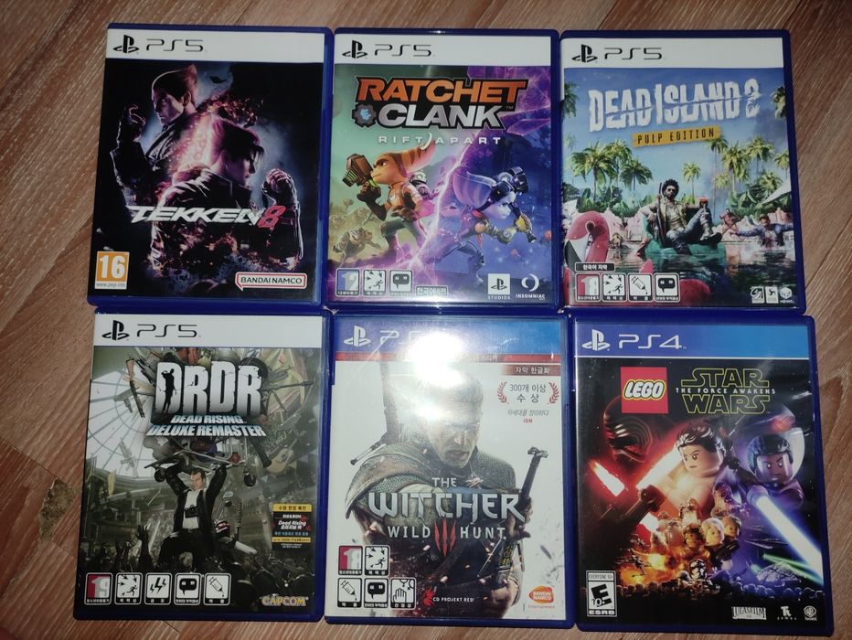 Продаются диски от ps 4/5