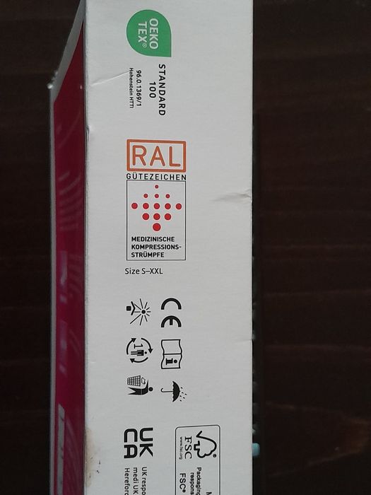 Ластичен чорап за протекция на разширени вени