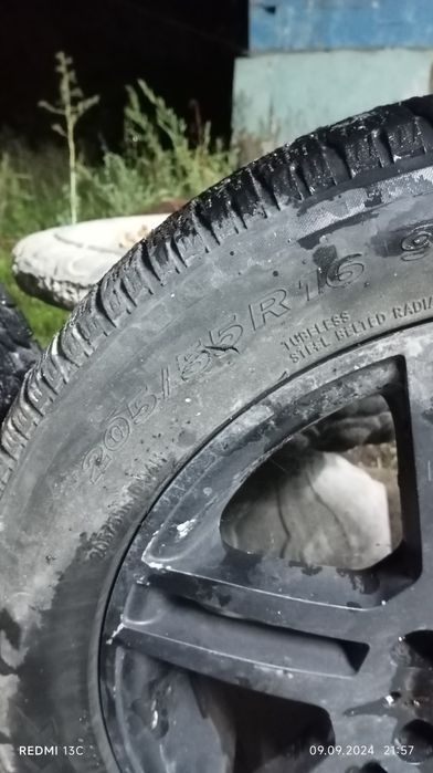 Диски с резиной на мерседес