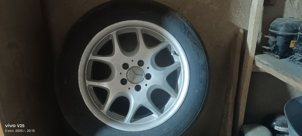 Шины и дискы  140 мерсте турган