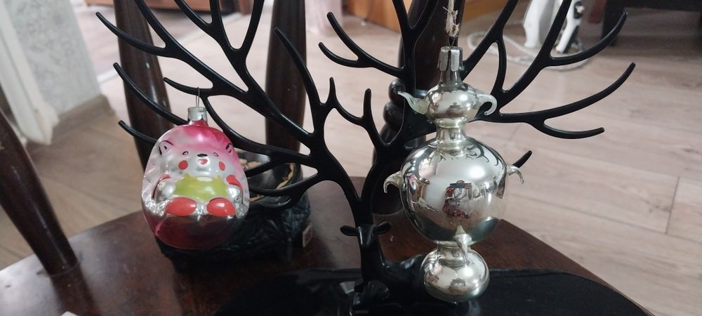 Игрушки елочные старые