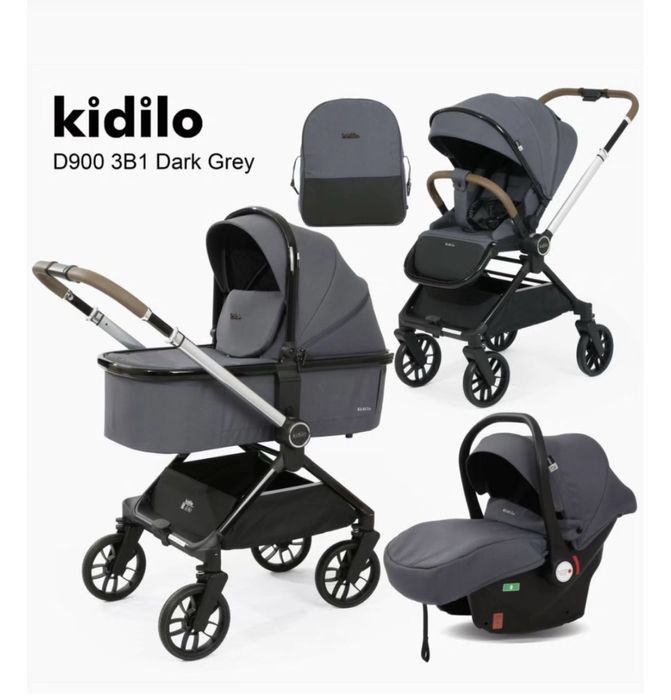 Коляска kidilo 3 в 1.