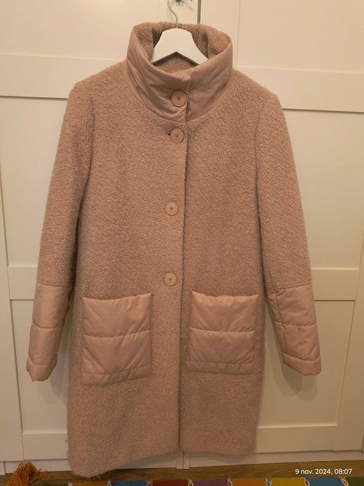 Palton Rinascimento roz pudra