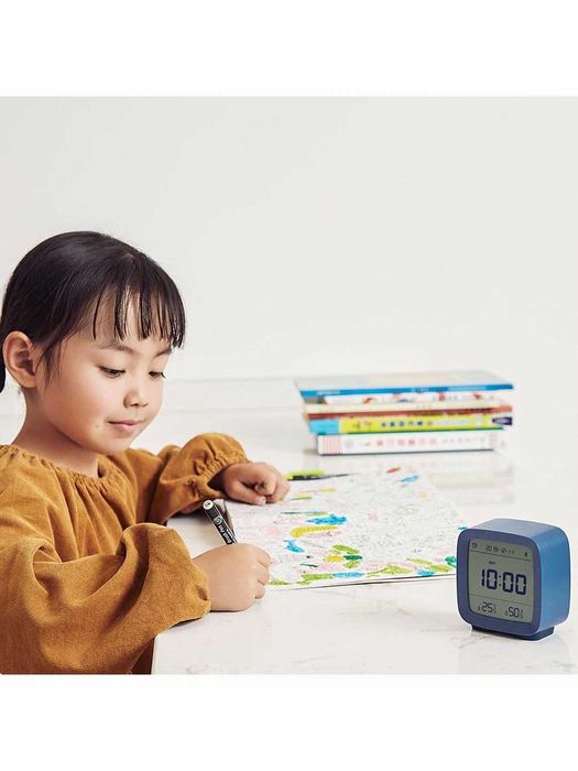 Умный будильник Qingping Bluetooth Alarm Clock (CGD1, синий)