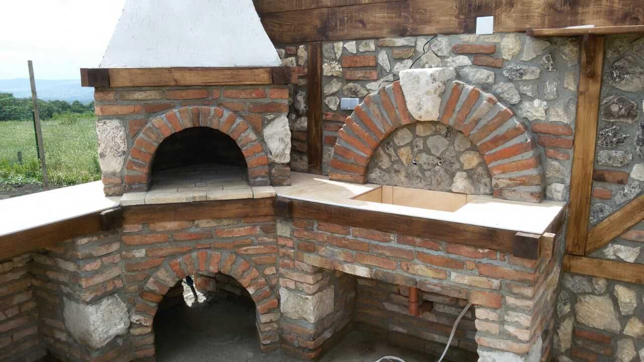 Изработвам зидани камини, барбекюта, пещи с. Щипско • OLX.bg