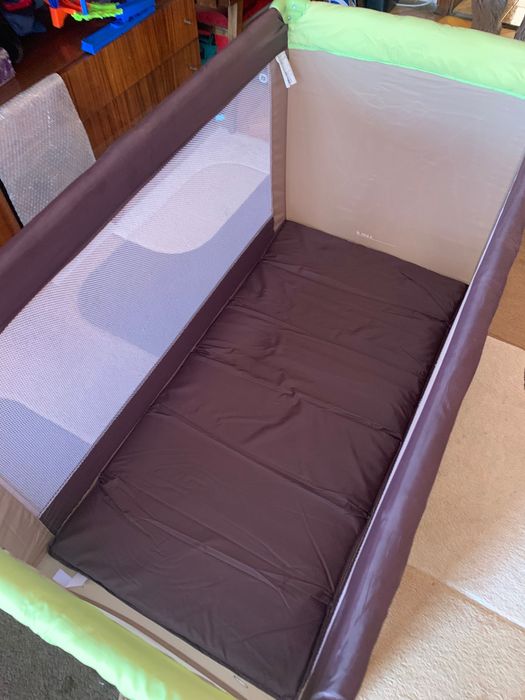 Детска кошарка/сгъваемо легло с матрак Лорели Нова