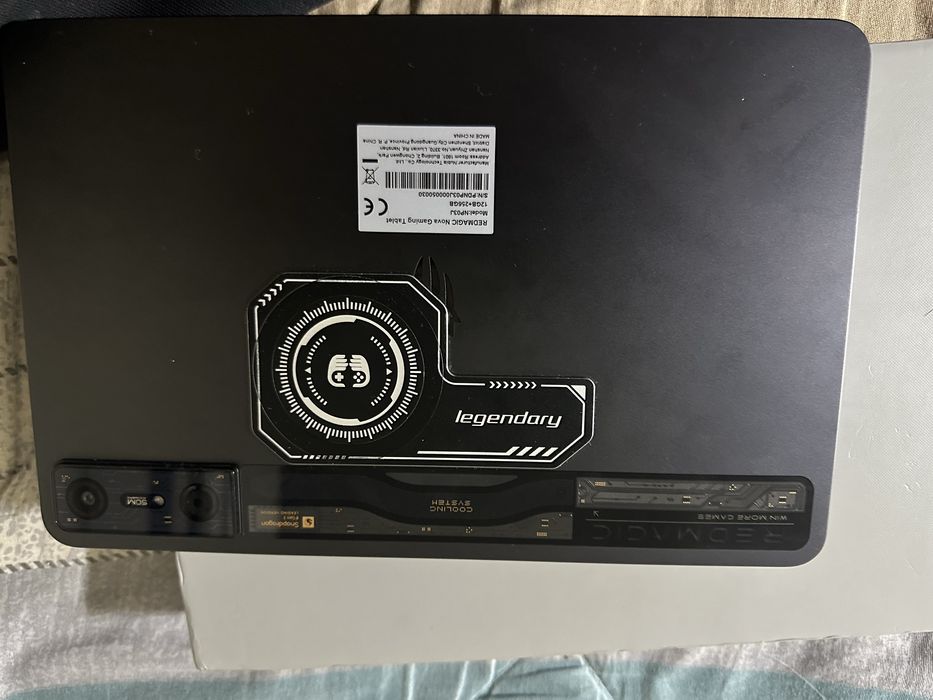 Red magic gaming tablet