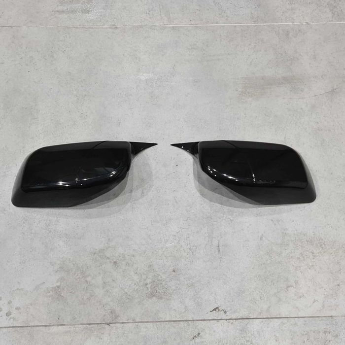 Capace Oglinzi M Style Batman BMW Seria 5 E60 E61 E63 64, Negru Lucios