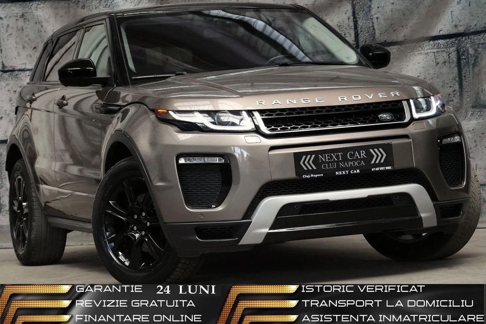 Land Rover Range Rover Evoque GARANTIE 24LUNI*RATE*4x4*180CP*Automata*Dynamic*Piele*Head Up*Navi*Led