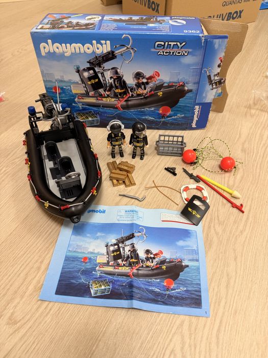 Playmobil Police City Action - Barca de politie