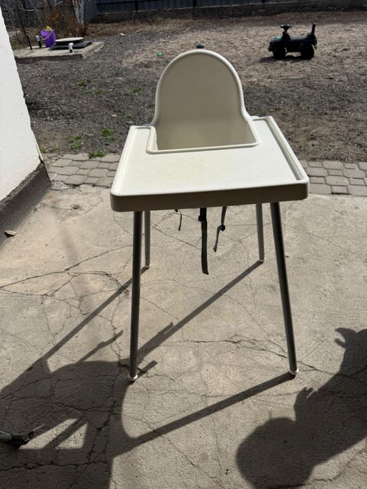 Детский стульчик Антилоп белый