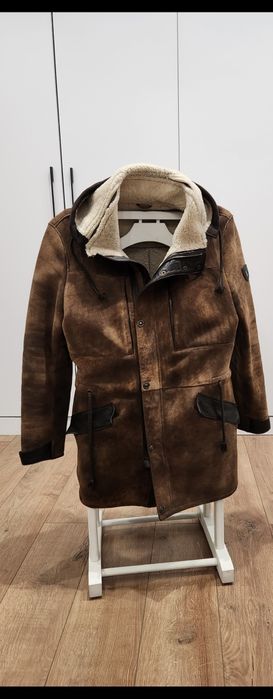 Мужская дубленка, б/у
