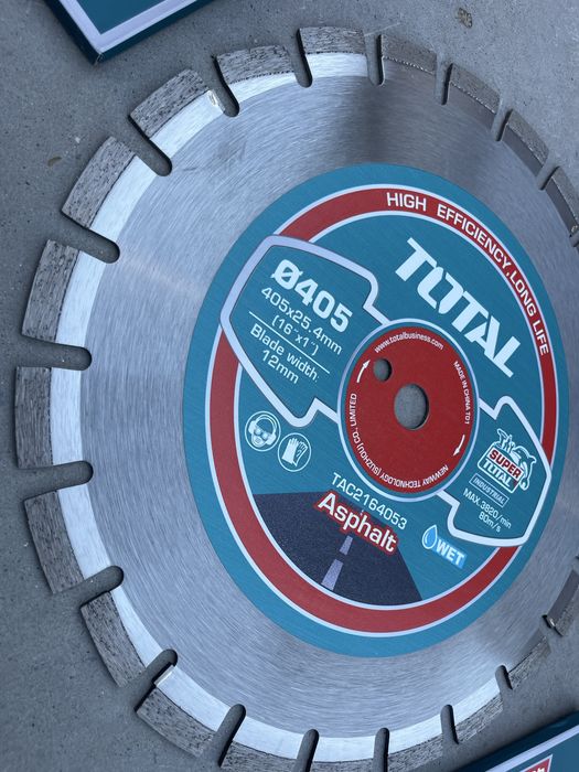 Disc vidia Total industrial pentru asfalt 405 mm