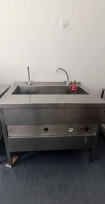 Pasteurizator / vana inox pentru pasteurizare