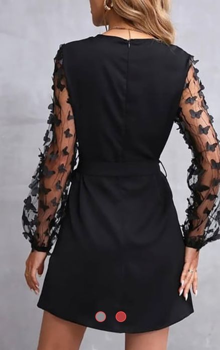 Дамска черна рокля