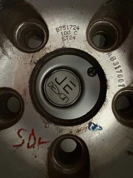 Vand Jante aluminiu JE Design AZE 17” ET24 Made in Germany 5 prezoane