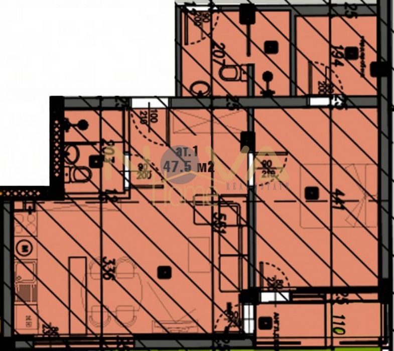 Продава се Двустаен апартамент в Варна, м-т Евксиноград - 71 кв.м за 1262 €/кв.м - Снимка #3