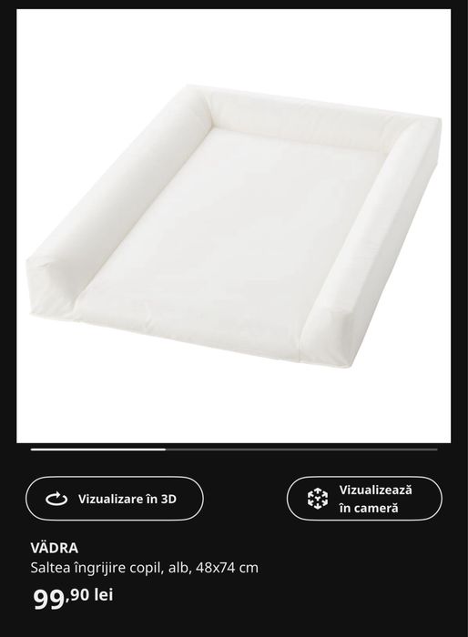 Saltea de ingrijire bebe Ikea