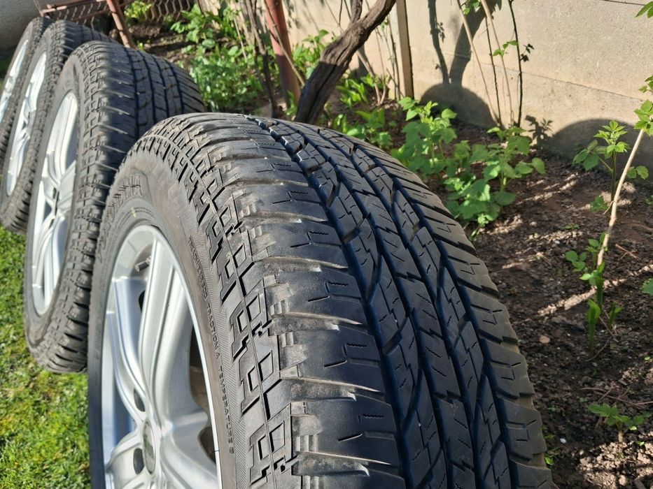 Set jante originale Jeep + anvelope Yokohama Geolander AT 245 60 18