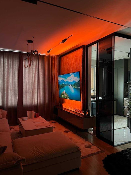 Квартира студия 44 кв.м, евроремонт, янги узбекистан ENERGY