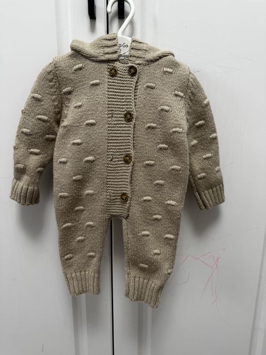 Осенний комбинезон для новорожденного