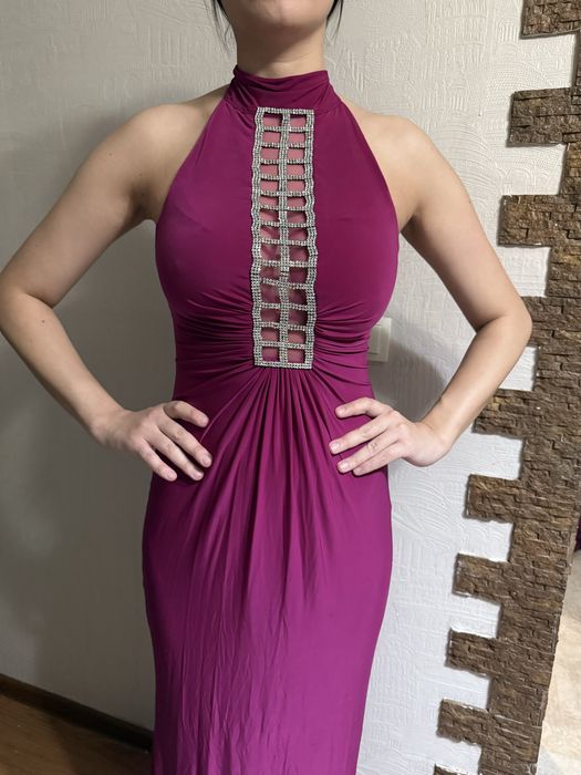 Вечернее платье со шлейфом